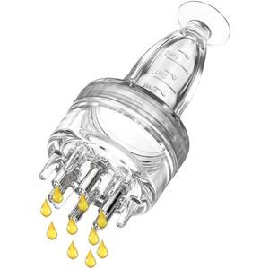 Hair Oil Applicator,Scalp Massager Hair Growth Oil Bottle With Comb,Minoxidil Applicator Hair Oiling Dispenser Brush,Massage Root Comb Applicator Bottle Scalp Tool For Thin Growth Serums