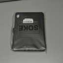 Soke Case for iPad (A16) 11th Generation 11-Inch 2025, iPad 10th Generation 10.9-Inch 2022, with Built-In Screen Protector and Kickstand, Rugged Full Body Protective Cover - Black