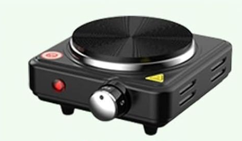 Electric Wax Melter for Candle Making – Portable Hot Plate Heating Burner with Adjustable Temperature Control, Compact Electric Stove for DIY Candle & Craft Making