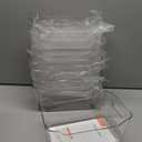 Tiawudi 12 Pack Plastic Storage Bins, Multi-Use Organizer Bins, Pantry Organizer, Clear Storage Containers, Bins for Home & Kitchen