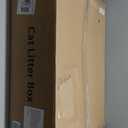 XXXL Extra Large Stainless Steel Litter Box, 28" L x 20" W x 14" H Super Large Stainless Steel Litter Box, Suitable for Large Cats and Multiple Cats, Non-Sticky, Anti-Leakage, Easy to Clean