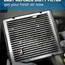 PHILTOP HEPA Cabin Air Filter w/Activated Carbon, Compatible with CF10360 Chevrolet Silverado 1500 2500 HD 3500, Tahoe, Suburban 1500 2500, GMC Sierra 1500, Yukon, Hummer H2, Cadillac Escalade ESV EXT