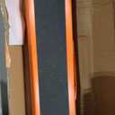 Forup Portable Folding Sawhorse, Heavy Duty Twin Pack, 275 lb Weight Capacity Each 2 Pack (Orange)