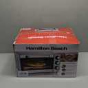 Hamilton Beach Countertop Toaster Oven & Pizza Maker Large 4-Slice Capacity, Stainless Steel (31401)