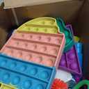 Fidget Poppers Pack  50 Pcs Fidget Toys, Party Favors for Kids 8-12, Stocking Stuffers, Bulk Sensory Toys for Classroom Treasure Box Prizes, Goodie Bags, Birthday Gifts