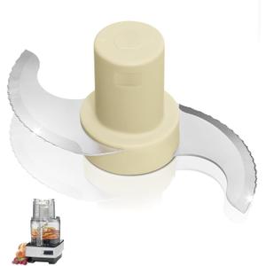 Replace for Cuisinart DLC-001TXA, DLC-7, CSR Steel Blade,Compatible with Cuisinart 14 Cup DFP-14BCNY DFP-14BCNR DFP-14N etc food processor,DLC-001TXB Main Stainless Steel Chopping Blade