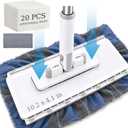 10.2x4.1x49.2 Hands Free Flat Mop, Auto Clamp & One-Click Release