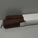 hyha 34 Inch Door Draft Stopper, Blocks Hot Cold Air with Removable Washable Cover, Gaps Up to 3 Inch, All-Season Noise and Wind Seal, Under Draft Stopper for Bottom of Door Window, Chocolate