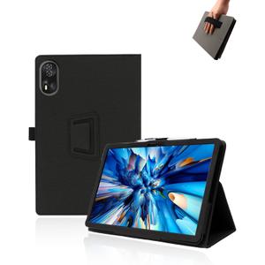 Case for Black view MEGA 8 Android Tablet 13 inch Tablets,13 inch Tablet, UYRUREL Leather Slim Folding Stand Cover with Hand Strap Magnet for Men Women Full Protection, Black