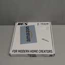 KES Bathroom Toilet Paper Holder Stand Modern Tissue Roll Holder SUS304 Stainless Steel Rustproof Freestanding 20.2" H, Matte Black BPH283S1-BK