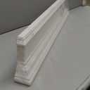 Ekena Millwork CRH07X32 32-Inch Bottom Width x 35 1/2-Inch Top Width x 7 1/4-Inch H x 1-Inch P Crosshead with Trim