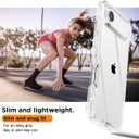 2 x AICase for iPhone Air Case Clear 3 in 1 Heavy Duty Drop Protection Full Body Rugged Shockproof/Dust Proof Triple Layer Transparent Military Protective Tough Durable Cover for iPhone Air 6.5"_1
