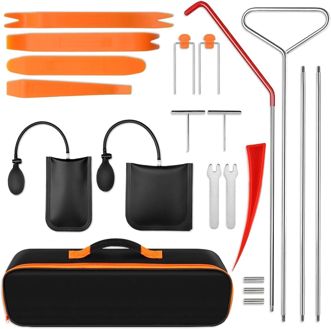 Professional Car Tool Kit for Emergency Repairs with Carrying Bag (20 PCS)
