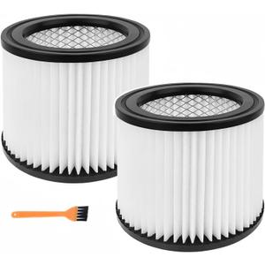 90398 HEPA Replacement Filter for Shop-Vac 9039800, 903-98, 903-98-00 Hangup Type AA Wet/Dry Small Cartridge Vacuum Filter, Fits Most for Shop Vac 4, 2.5 Gallon and Less, 2 Pack 90398 HEPA Replacement Filter for Shop-Vac 9039800, 903-98, 903-98-00 Hangup Type AA Wet/Dry Small Cartridge Vacuum Filter, Fits Most for Shop Vac 4, 2.5 Gallon and Less, 2 Pack