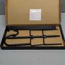 Shepherd Hooks for Outdoor, 2 Pack 62 Inch Bird Feeder Pole with 5 Prongs Base for Hanging Lantern, Hummingbird Feeder, Lightweight Plant, Shepherds Hook for Bird Feeders for Outside