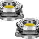 SCITOO Wheel Bearing and Hub 515040 Front fit for Lexus Gx460 2010-2021, Gx470 2003-2009, for Toyota 4Runner 2003-2021, Tacoma 2005-2021, Fj Cruiser 2007-2014 W/ABS [2pc]