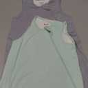 Supersoft Rayon Made from Bamboo Sleep Sack 12-18 Months 1.0 Tog Toddler Sleep Sack Baby Wearable Blanket with 2-Way Zipper Unisex Sleeping Bag for Babies All-Year-Around (2 Pack) Green & Gray, L