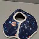 Soft Cat Cone, Adjustable Recovery Collar After Surgery to Prevent Licking Wound, Protective Cat Neck Cone, Comfortable Pet Elizabethan Collar for Cats Kittens and Puppies (S) (S (Neck: 4.8-8.7 in), Planet Pattern)