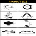 Cable Machine Attachment, LAT Pulldown Attachments, Home Gym Accessories, Triceps Pull Down Attachment
