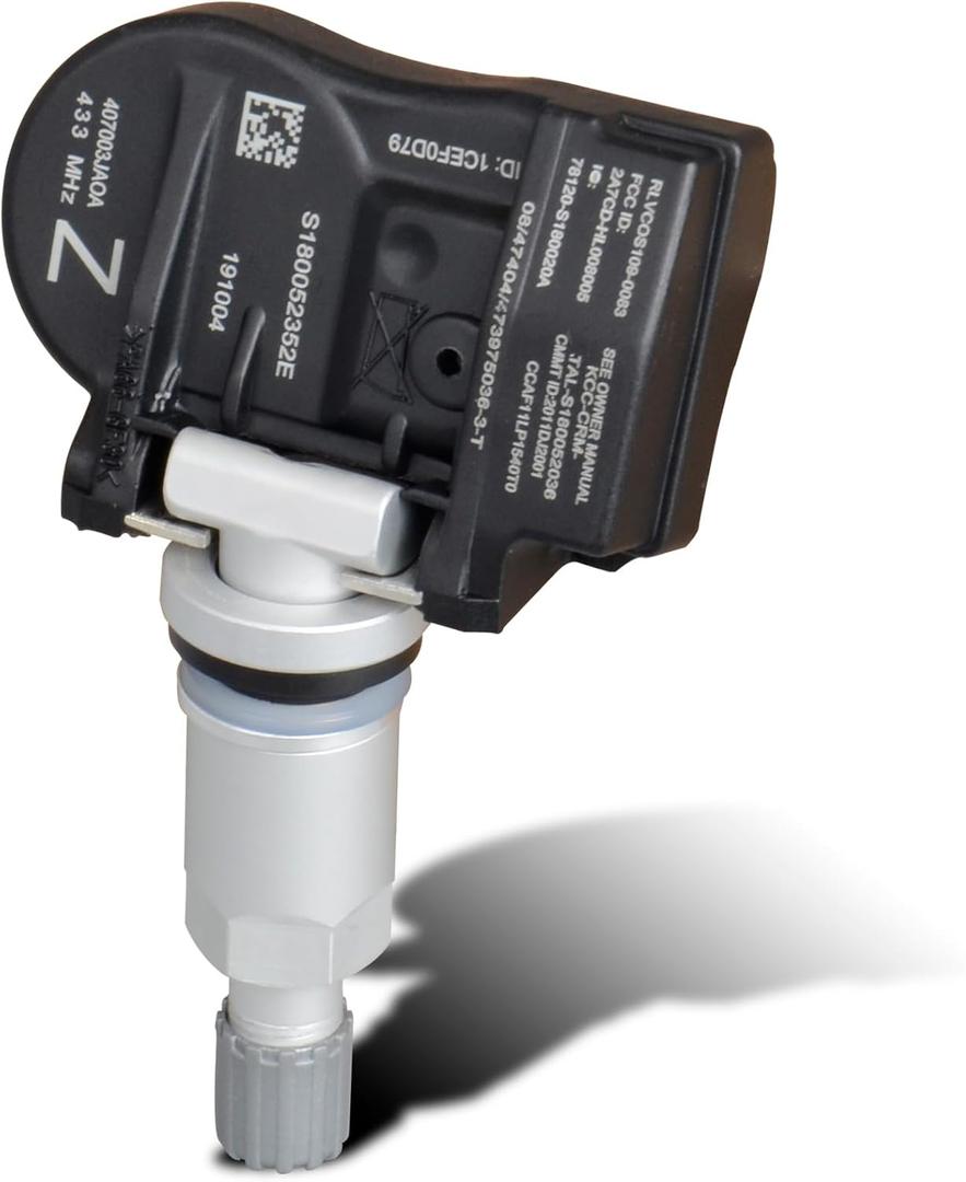 Tire Pressure Monitoring System Sensor 433Mhz, Compatible with Nissan Altima/Frontier/Maxima/Murano/Pathfinder, Infiniti JX35/Q50/60, TPMS Replaces OE 407009DJ0A 407003JA0A 1PCS