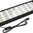 150W LED Shop Lights, 6000K 18000LM Work Light for Garage, Plug in Garage Light with 9.8FT Power Cord, Workshop, Yard, Garage, Warehouses, Yard, Carport (150W-1P)