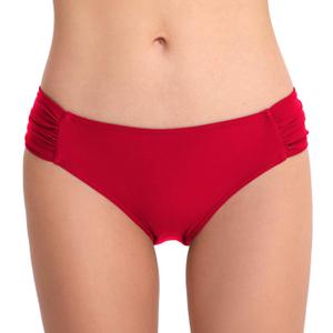 Women's Bathing Suit Bottoms Full Coverage Ruched Bikini Tankini Bottom Swimsuit Brief (XX-Large, Red2)