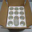 SHMILMH Clear Tealight Candle Holders Set of 24, Glass Votive Candle Holders with Rim for Wedding Table Centerpiece Birthday Party Christmas Decor