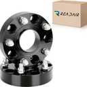 Thickness 25mm 1 Inch 5 Lug 5x4.5 Wheel Spacers fit for Ford Explorer 1995-2005, Ranger 1998-2011, Jeep Comanche 1990-1992 and More, with 1/2" x20 Studs 82.5mm Hub Bore,2Pcs