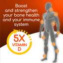 X Ray Dol Triple Action Joint Support Supplement with Glucosamine 1500mg, Chondroitin 800mg, MSM 750mg and 5X Vitamin D for Healthy Joints, Bones & Cartilage - 60 Count per Bottle - 1 Pack
