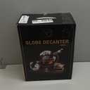 Gifts for Men Dad Husband from Wife Daughter Son, Unique Christmas Anniversary Birthday Gifts for Him, Whiskey Decanter Globe Set with 2 Glasses, Bourbon Scotch Liquor Cool Stocking Stuffers Presents