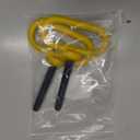 2Pack Hitch Pin, 1/2 x 3 Inch Trailer Hitch Pin with Clip and Rubber-Coated Handle, Strong Heavy Duty Lawn Mower Hitch Pin for Mowers, Tractor Truck, Towing Cargo, ATV (Yellow)
