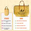 BBQ Blanket for Resting Meat, Reusable BBQ Resting Blanket, Grilling Accessories for Storing Meat, Large Capacity, Foldable Design, Zipper Closure, Heat Preservation(21in Oil Proof Version)