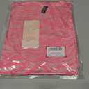 Zenlonr Womens Summer Tops Dressy Casual 2026 V Neck Satin Silk Printed Shirts Boho Long Sleeve Work Blouses(Print Pink,X-Large) (Pink, XL)