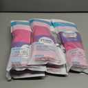 5 x Reusable Perineal Ice Packs for Postpartum & Hemorrhoid Pain Relief, Hot & Cold Pack for Women After Pregnancy, 2 Ice Pack and 3 Cover. (Pink)