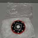 CHANGCHENG 420 Chain 40T Split Sprocket 7075 Aluminum Universal for Coleman CT200U BT200X 212cc 196cc 6.5hp 5.5hp Mini Bike & Go Karts Inner Black and Outer Red