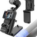 K&F Concept Magnetic Mount Compatible with DJI Osmo Pocket 3, Desktop Support Base Bracket Stand Expansion Adapter, Pocket 3 Multi-Function Magnet Suction Expand Frame Accessories