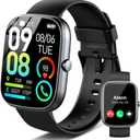 Smart Watch (Answer/Make Calls), 1.91"HD Smartwatch for Men Women Heart Rate/Sleep Monitor/Pedometer, 2026 New Fitness Watch with 113+ Sport Modes, Activity Tracker IP68 Waterproof for Android iOS