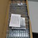 32" Humane Live Animal Trap Collapsible Heavy Duty Cage for Raccoon, Possum, Cat Trap for Stray Cats, Armadillo, Groundhog, Skunk, Squirrel & Rabbit Professional Catch & Release by LifeSupplyUSA