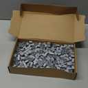 2x2 Bricks Light Gray Medium Stone Grey 400 Pieces Parts Building Creative Play Blocks Set Accessories Compatible with 3003 Major Brands Toys