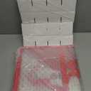 Sattiyrch Plastic Christmas Ornament Storage Box with Trays, Customizable Dividers, Dust-Proof Durable Ornament Organizer Holder, Christmas Storage Containers, Holds 128 x 3 Ornaments