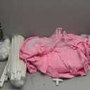 ORIAN Princess Castle Play Tent for Girls, LED Star Lights, Indoor & Outdoor Playhouse, Polyester, Pink, 55" x 53", Toddler & Kids Toys Ages 27