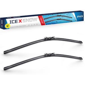 28" 28" Automotive Replacement Windshield Wiper Blades for Ford Edge 2020-2015 Escape 2019-2013 Focus 2018-2012 Fusion 2019-2013 Front Wiper Blades(Pinch Tab) -Set of 2