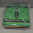 RattanView 6 Pcs 11in Crayon Fabric Storage Bins Classroom Must Have Cubby Basket Bins Return School Treasure Prize Box End of Year Organization for Daycare Elementary Preschool