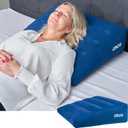 Inflatable Wedge Pillow for Sleep and Comfort  Portable Wedge Pillow for Travel, Blow Up Bed Wedge Pillows for Adults