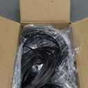 100ft 2-Pack Outdoor G40 LED Globe String Lights Dimmable Waterproof Shatterproof Light Strings with 52 Bulbs Connectable Commercial Hanging Lights for Christmas Patio House Backyard Balcony Party (Black)