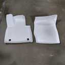 Floor Car Mats , 7 PCs , White