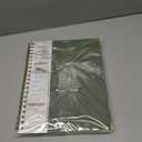 2 x 2026 Planner, Weekly and Monthly Calendar Planner from January 2026 - December 2026, 8.5" x 11" Hardcover Leather Hourly Appointment Book with Tabs, Spiral Daily Planners for School Work Home, Green