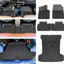 Floor Mats for 2026 Kia Sportage Gas 2023-2025, Full Coverage All Weather Floor Mat Trunk Cargo Liner with Backrest Protectors & for Sportage Accessories (No for Hybrid)