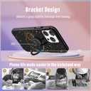 (2in1 for iPhone 14 Pro Case Sun Moon Stars for Women Girls Phone Cases Space Planets Golden Star Design Cute Aesthetic Soft TPU Bumper Fashion Unique Cover+Ring Holder for 14Pro 6.1"