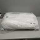 Cooling Knee Pillow for Side Sleeper, 3"Leg Pillow for Side Sleeping, 100% Cooling Fabric Pillow for Between Knees While Sleeping - High Support Alternative for Relieving Leg, Back, and Knee Pain